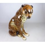 Ceramic model of a Cheetah H.42cms Condition Report <a href='//www.