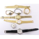 Collection of Vintage and later wrist watches including Pulsar, Citizen,