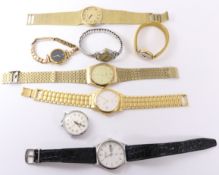 Collection of Vintage and later wrist watches including Pulsar, Citizen,