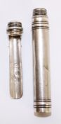 George IV silver apple corer and knife by Joseph Willmore,