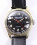Schwarzped Swiss made anti-magnetic incabloc wristwatch 48hr Condition Report