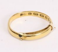 22ct gold wedding ring hallmarked approx 2g Condition Report <a href='//www.