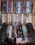 Collection of DVD's and boxed sets in two boxes Condition Report <a href='//www.