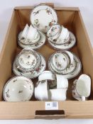 Aynsley Art Deco period tea service for twelve persons,