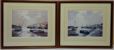 'Evening Harbour' and 'Low Tide',