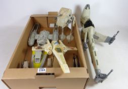 Kenner Products - Star Wars - B Wing, X Wing & Y Wing Star Fighters, AT-ST,