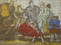 Musicians and Dancers,