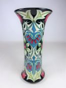 Moorcroft limited edition 'Isabella' vase designed by Sian Leeper, with gold signature to base, no.
