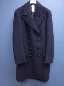 Crombie three quarter length Men's wool coat size 38-40 Condition Report <a
