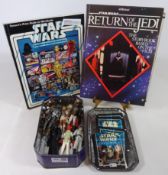 Eight Star Wars Action figures including Vadar,