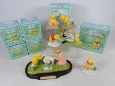 Royal Doulton Winnie The Pooh figures; 'Eeyore Loses A Tail',