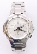 Tag Heuer Kirium quartz chronograph 200 metres stainless steel wristwatch CL1111-0 no AK7418