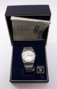 Seiko 1981 quartz stainless steel wristwatch with box and papers Condition Report