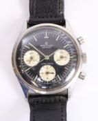 1960's Breitling Geneve Top Time mechanical stainless steel wristwatch model no 810