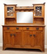 Early 20th century Arts and Crafts golden oak dresser possibly Shapland and Petter of Barnstable,
