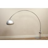 Mid to late 20th century chrome adjustable arc lamp Condition Report <a