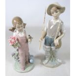 Two Lladro figurines;