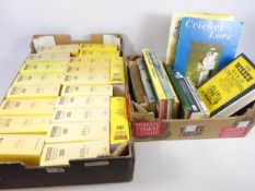 Collection of Wisden Cricket Almanacs 1978-1996 & 1999, History of YCC 1833-1905,