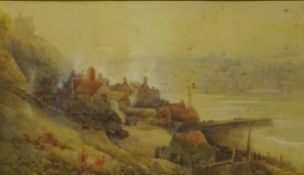 Whitby, watercolour signed and dated 1908 by Frederick William Booty (British 1840-1924), 27.