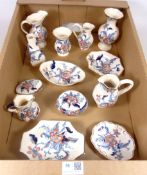 Various Masons 'Cathy' pattern ceramics (13) Condition Report <a href='//www.