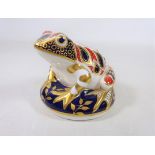 Royal Crown Derby paperweight with stopper Condition Report <a href='//www.