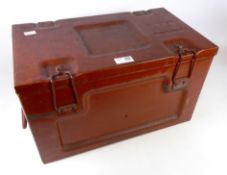 WWII ammunition box, stamped 1944, H25.5cm Condition Report <a href='//www.