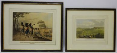Two 19th century hand coloured lithiographs - '92nd (Highland) Regiment of Foot.