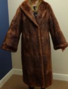 Vintage full length Mink fur coat by Thornton Varley Condition Report <a