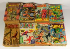 Marvel Comics - collection of 1960's & later including Daredevil, Strange Tales incl.