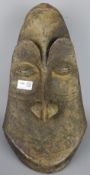 Tribal Masks; West African Hemba mask from the Democratic Republic of Congo 'Mwisi Gwa So'o',