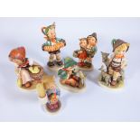 Six Hummel figures (6) Condition Report <a href='//www.davidduggleby.