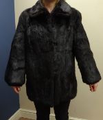 Vintage short dark Mink fur coat Condition Report <a href='//www.davidduggleby.