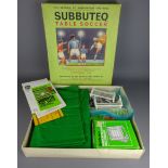 Subbuteo Table Soccer 'Continental' Club Edition, c1969, including four boxed teams,