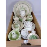 Masons 'Paynsley' pattern charger, Masons 'Stratford' and 'Fruit Basket' pattern ceramics,