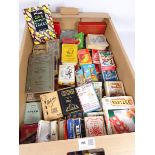 Collection of 19th Century and vintage and other card games,