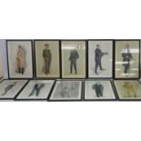 Collection of Vanity Fair Men of the Day prints 37cm x 24cm (14) Condition Report