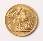 1912 gold sovereign Condition Report <a href='//www.davidduggleby.