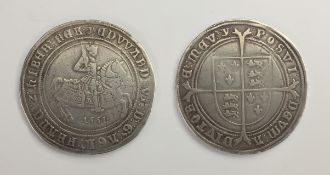 Edward VI Crown 1551, mint mark Y Condition Report <a href='//www.davidduggleby.