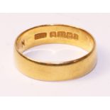 22ct gold wedding band hallmarked approx 3gm Condition Report <a href='//www.