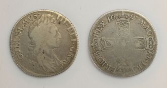 William III Shilling, 1697, 3rd Bust Condition Report <a href='//www.