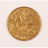 1906 gold half sovereign Condition Report <a href='//www.davidduggleby.