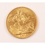 1913 gold sovereign