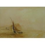 Henry Barlow Carter (British 1804-1868): 'Under Full Sail', watercolour signed and dated Sept.