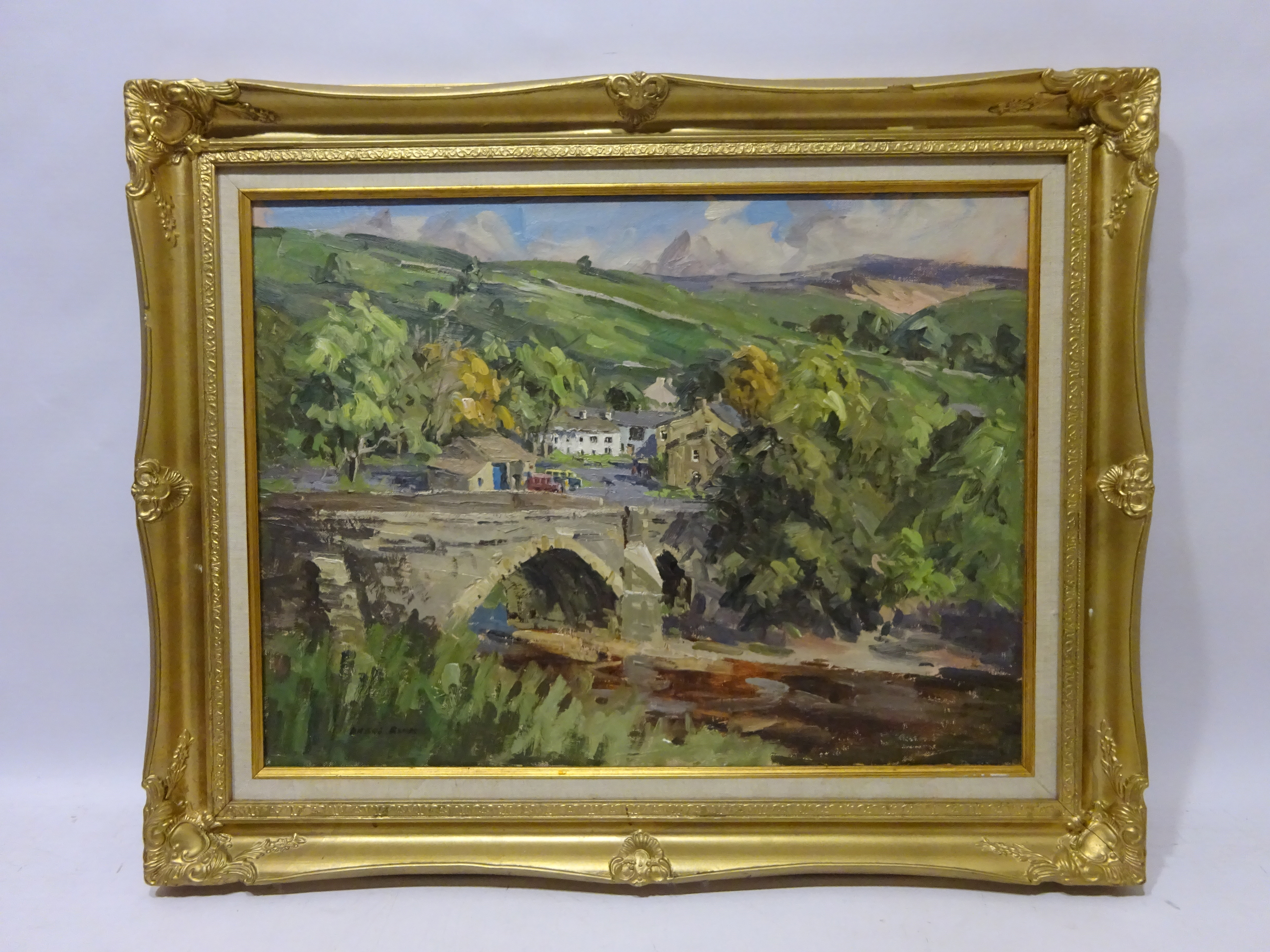 Angus Rands (British 1922-1985): The River Wharfe at Kettlewell, - Image 2 of 2