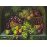 Robert Casper (British 20th century): Still Life of Fruit,