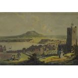 Attrib. Francis Nicholson (British 1753-1844): Scarborough and the the South Bay from St.