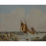 Samuel Owen (British 1768-1857): Hauling the Catch,