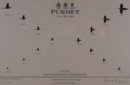 'Purdey - Gun & Rifle Makers', limited edition print no.