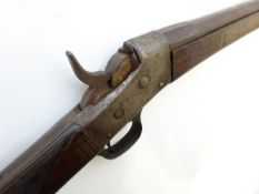 RFD ONLY - Remington Rolling Block 12 bore shotgun, 61.