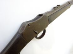 Victorian Enfield Martini rifle,stamped Crown over VR, now deactivated for cadet unit use.